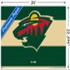 Trends International NHL Minnesota Wild - Logo 21 Wall Poster, 22.375" x 34", Premium Unframed Version view 3