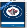 Trends International NHL Winnipeg Jets - Logo 21 Wall Poster, 22.375" x 34", Black Framed Version view 3