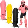 Elite Sports Muay Thai MMA Kickboxing Boys and Girls Shin Guards for Age 4 to 8 Years, Instep Guard Sparring Protective Leg Shin Kick Pads for Kids (Medium, Pink) view 1