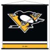 Trends International NHL Pittsburgh Penguins - Logo 21 Wall Poster, 22.375" x 34", Premium Print and Black Hanger Bundle view 1