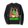 Little Christmas Tree Cake Shirt Tis The Season Womens Kids Sweatshirt view 1