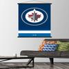 Trends International NHL Winnipeg Jets - Logo 21 Wall Poster, 22.375" x 34", Premium Print and Black Hanger Bundle view 2