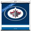 Trends International NHL Winnipeg Jets - Logo 21 Wall Poster, 22.375" x 34", Premium Print and Black Hanger Bundle view 3