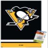 Trends International NHL Pittsburgh Penguins - Logo 21 Wall Poster, 14.72" x 22.37", Premium Poster & Push Pin Bundle view 1