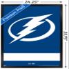 Trends International NHL Tampa Bay Lightning - Logo 21 Wall Poster, 22.375" x 34", Black Framed Version view 3