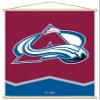 Trends International NHL Colorado Avalanche - Logo 21 Wall Poster, 22.375" x 34", Premium Print and Beechwood Hanger Bundle view 1
