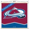 Trends International NHL Colorado Avalanche - Logo 21 Wall Poster, 22.375" x 34", Premium Print and Beechwood Hanger Bundle view 3