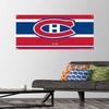 Trends International NHL Montreal Canadiens - Logo 21 Wall Poster, 22.37" x 34.00", Premium Poster & Push Pin Bundle view 2