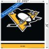 Trends International NHL Pittsburgh Penguins - Logo 21 Wall Poster, 22.37" x 34.00", Premium Poster & Push Pin Bundle view 3