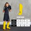 Elite Sports Muay Thai MMA Kickboxing Boys and Girls Shin Guards for Age 4 to 8 Years, Instep Guard Sparring Protective Leg Shin Kick Pads for Kids (Medium, Yellow) view 4