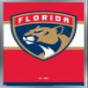 Trends International NHL Florida Panthers - Logo 21 Wall Poster, 22.375" x 34", Silver Framed Version view 1