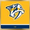 Trends International NHL Nashville Predators - Logo 21 Wall Poster, 22.375" x 34", Gold Framed Version view 1