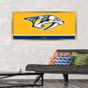 Trends International NHL Nashville Predators - Logo 21 Wall Poster, 22.375" x 34", Gold Framed Version view 2