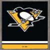 Trends International NHL Pittsburgh Penguins - Logo 21 Wall Poster, 22.375" x 34", Barnwood Framed Version view 1