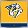 Trends International NHL Nashville Predators - Logo 21 Wall Poster, 22.375" x 34", Silver Framed Version view 1