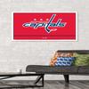 Trends International NHL Washington Capitals - Logo 21 Wall Poster, 22.375" x 34", White Framed Version view 2
