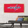 Trends International NHL Washington Capitals - Logo 21 Wall Poster, 22.375" x 34", Gold Framed Version view 2