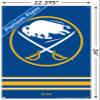 Trends International NHL Buffalo Sabres - Logo 21 Wall Poster with Pushpins view 3
