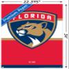 Trends International NHL Florida Panthers - Logo 21 Wall Poster with Pushpins view 3