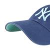 '47 New York Yankees Adjustable Cap Clean Up MLB, Timber Blue, One Size view 3