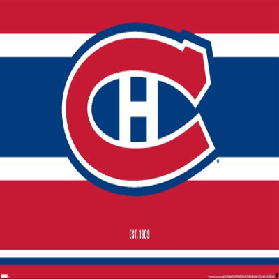Trends International NHL Montreal Canadiens - Logo 21 Wall Poster, 22.375" x 34", Unframed Version