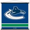 Trends International NHL Vancouver Canucks - Logo 21 Wall Poster, 22.375" x 34", Premium Print and Black Hanger Bundle view 1