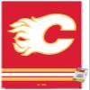 Trends International NHL Calgary Flames - Logo 21 Wall Poster with Push Pins view 1