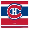 Trends International NHL Montreal Canadiens - Logo 21 Wall Poster, 14.725" x 22.375", White Framed Version view 1