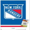 Trends International NHL New York Rangers - Logo 21 Wall Poster, 14.72" x 22.37", Premium Poster & Push Pin Bundle view 1