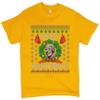 Merry Chrithmith T-Shirt Boxer Mike Ugly Sweater Funny Christmas Men's Tee Yellow Medium view 1