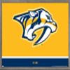 Trends International NHL Nashville Predators - Logo 21 Wall Poster, 22.375" x 34", Barnwood Framed Version view 1