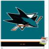 Trends International NHL San Jose Sharks - Logo 21 Wall Poster, 22.37" x 34.00", Premium Poster & Push Pin Bundle view 1