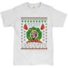 Merry Chrithmith T-Shirt Boxer Mike Ugly Sweater Funny Christmas Men's Tee Ash Gray Medium view 1