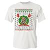 Merry Chrithmith T-Shirt Boxer Mike Ugly Sweater Funny Christmas Men's Tee Ash Gray Medium view 4