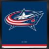 Trends International NHL Columbus Blue Jackets - Logo 21 Wall Poster, 22.375" x 34", Black Framed Version view 1