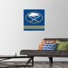 Trends International NHL Buffalo Sabres - Logo 21 Wall Poster with Push Pins view 2