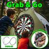 Funwares 36" Giant Dart Board for Adults and Kids, 25% Larger Than The Competition for Ultimate Indoor Fun and Outdoor Fun, Party Game for Families, Games for Kids 8-12, and Dart Game for Adults view 4