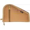Bulldog Cases Bdt619T: Deluxe Pistol Case W/Pocket & Sleeve -Tan (9"X6") view 1