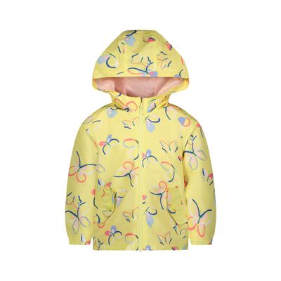 Carter's Girls' Rainslicker Rain Jacket, Yellow, 5/6