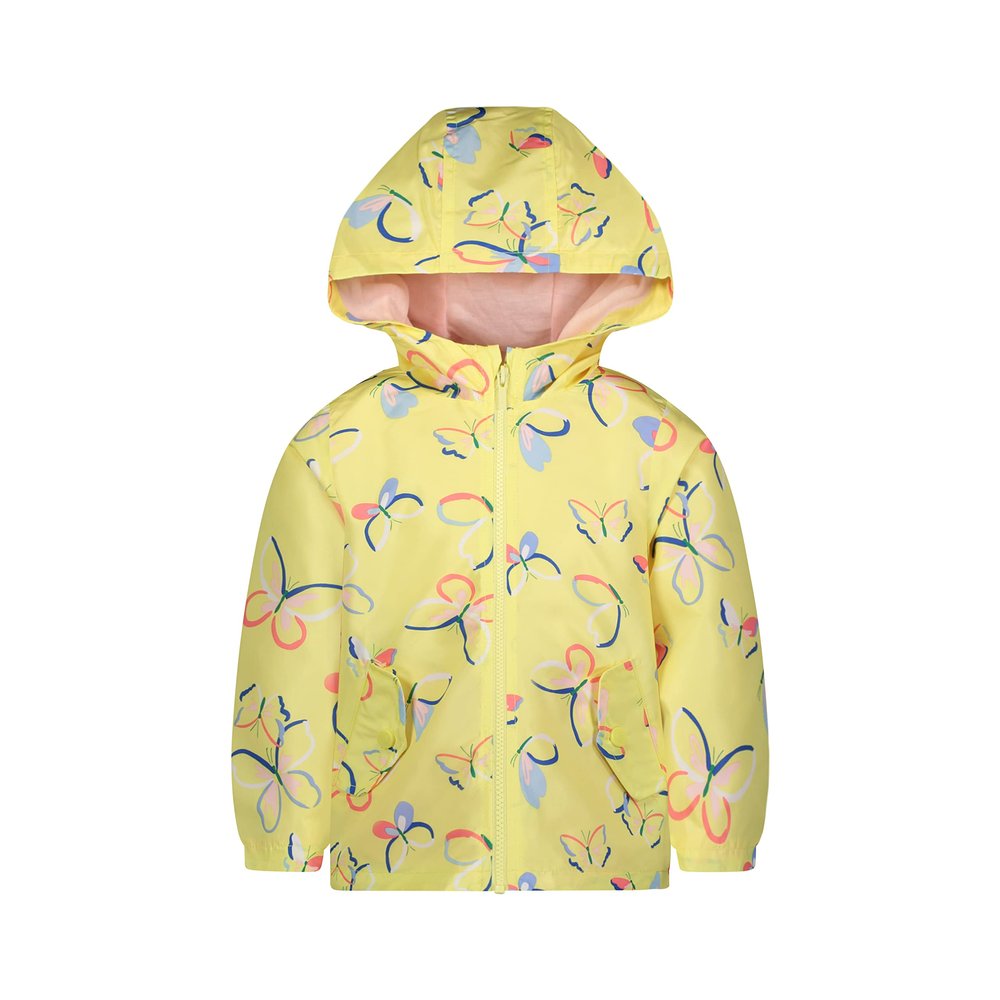 Carter's Girls' Rainslicker Rain Jacket, Yellow, 5/6
