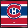 Trends International NHL Montreal Canadiens - Logo 21 Wall Poster, 14.725" x 22.375", Black Framed Version view 1