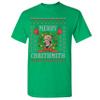 Merry Chrithmith T-Shirt Boxer Mike Ugly Sweater Funny Christmas Men's Tee Green Large view 4