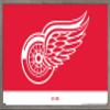 Trends International NHL Detroit Red Wings - Logo 21 Wall Poster, 22.375" x 34", Barnwood Framed Version view 1
