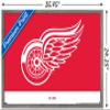 Trends International NHL Detroit Red Wings - Logo 21 Wall Poster, 22.375" x 34", Barnwood Framed Version view 3