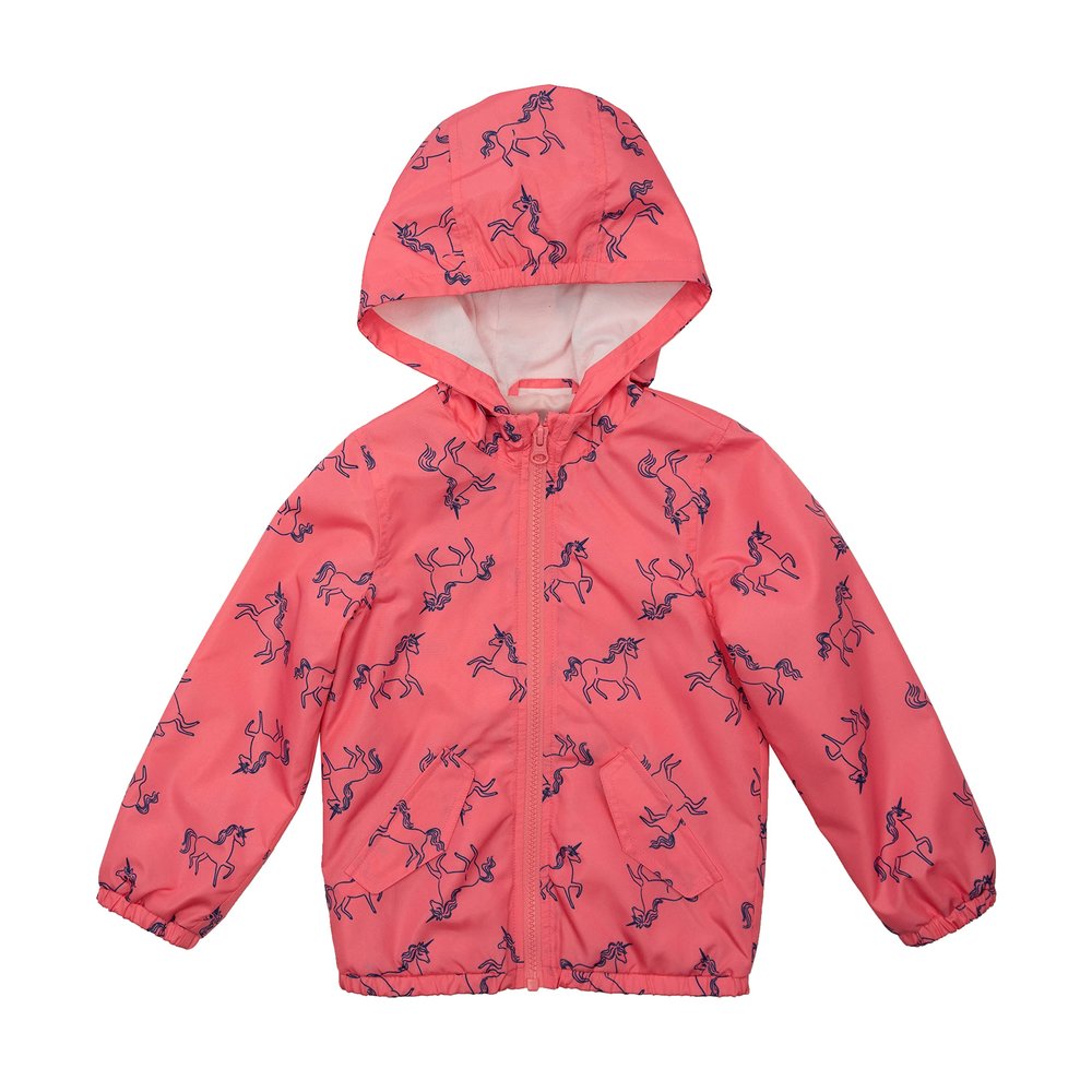 Carter's Girls Lightweight Windbreaker, Pink, 4