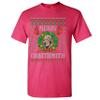 Merry Chrithmith T-Shirt Boxer Mike Ugly Sweater Funny Christmas Men's Tee Hot Pink X-Large view 4