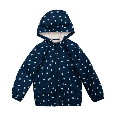 Carter's Girls Lightweight Windbreaker, Navy, 4
