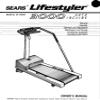 Owner Manual 046185 Works W Life Styler 3000-831.296443 Treadmill view 2