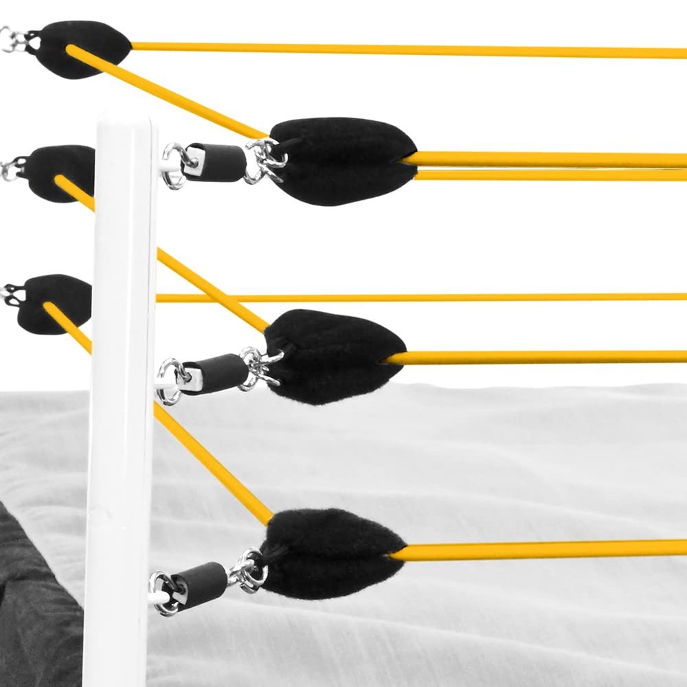 Figures Toy Company Ring Ropes for Small Wrestling Action Figure Rings (Yellow)