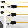 Figures Toy Company Ring Ropes for Small Wrestling Action Figure Rings (Yellow) view 1